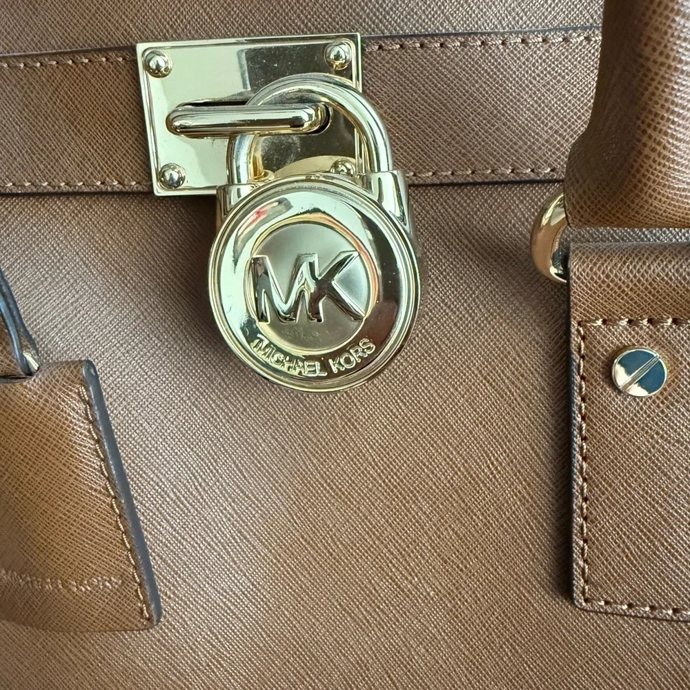 Michael Kors Tan Leather Satchel